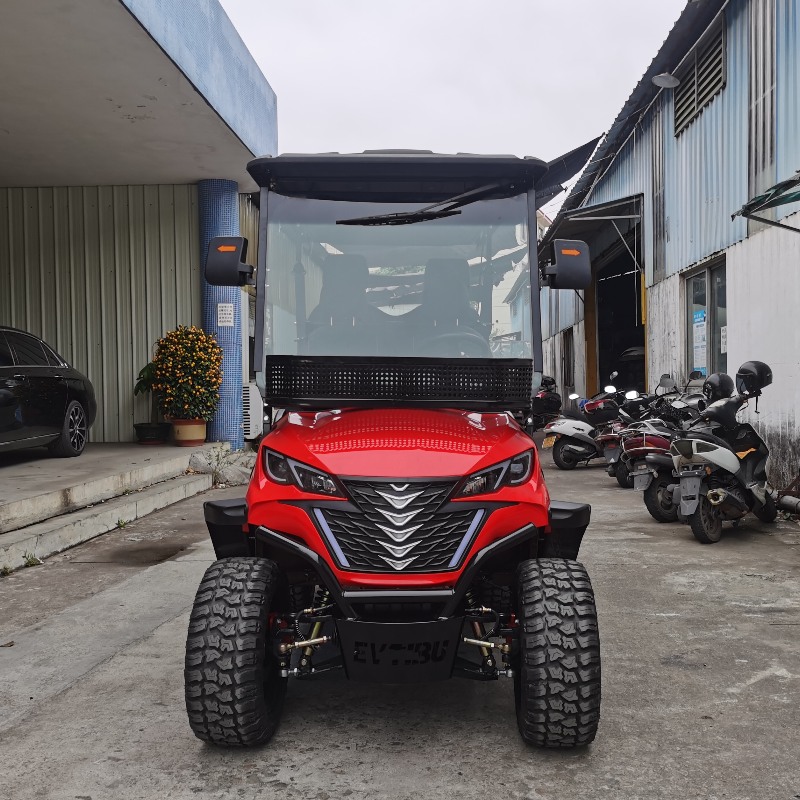 2+2 locuri vehicul de vânătoare ridicat electric cu baterie de litiu