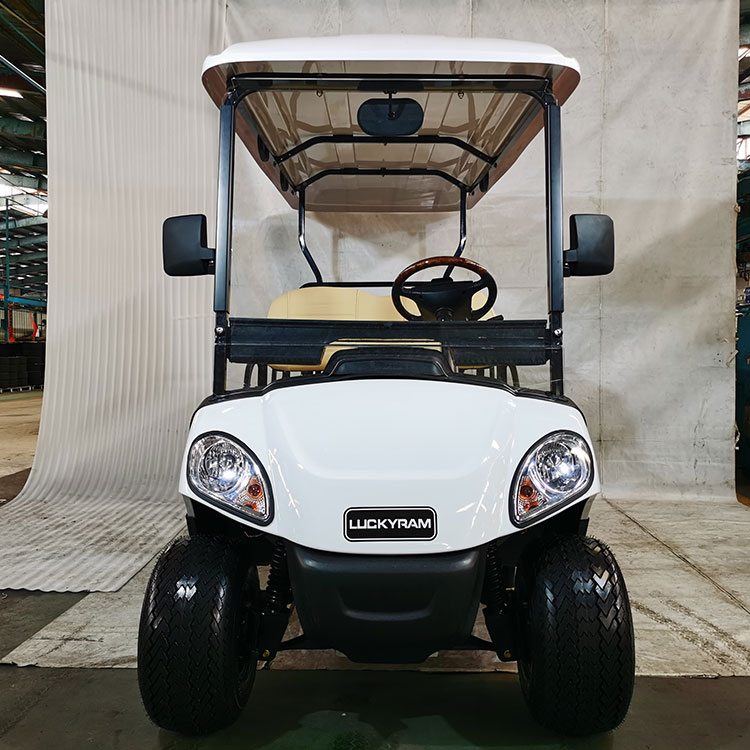 Coș de golf electric cu 4 locuri cu baterie de litiu