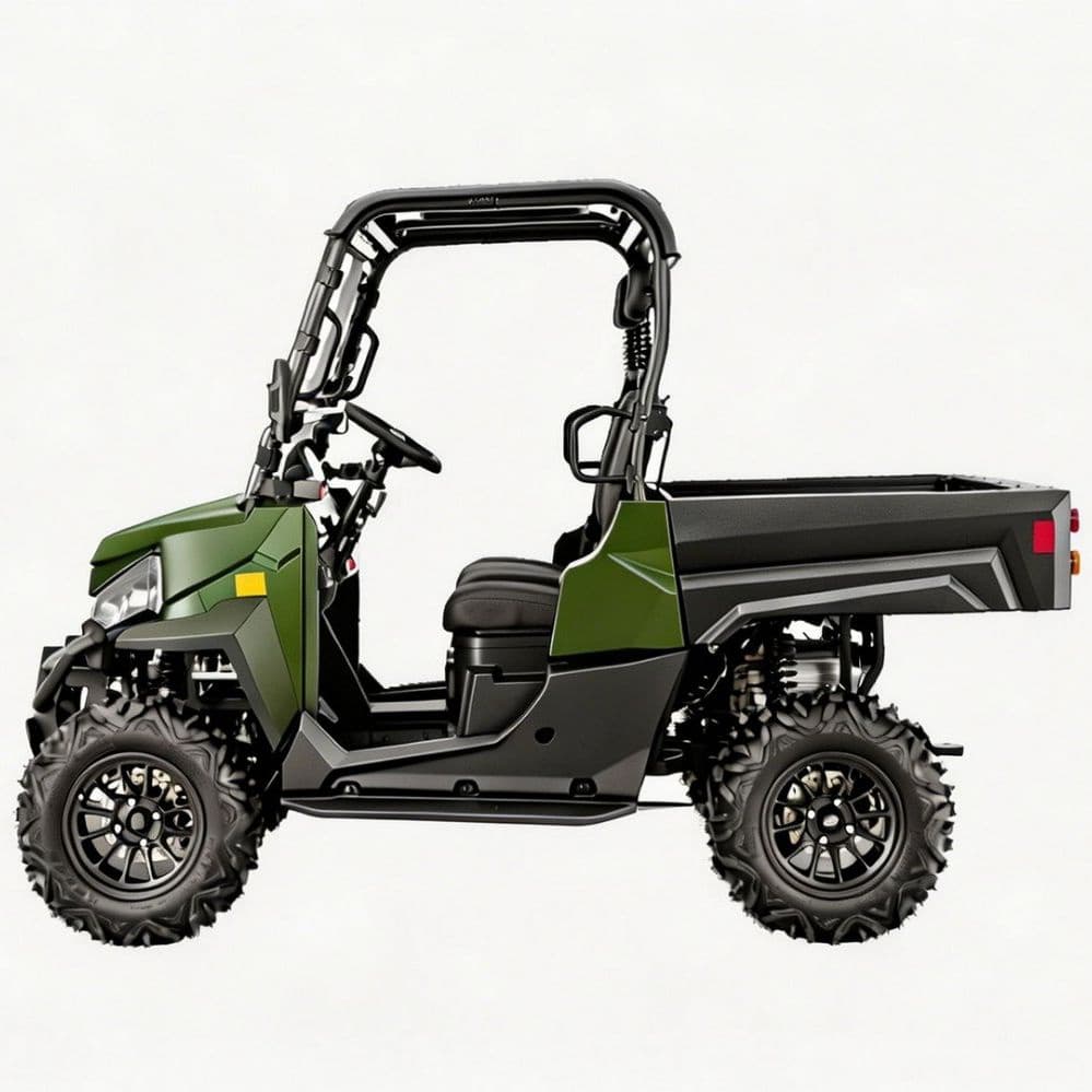 Accesorii personalizabile 73,6 V UTV electric PKE fără cheie 1000 kg Tractare 80-100 km autonomie 4WD