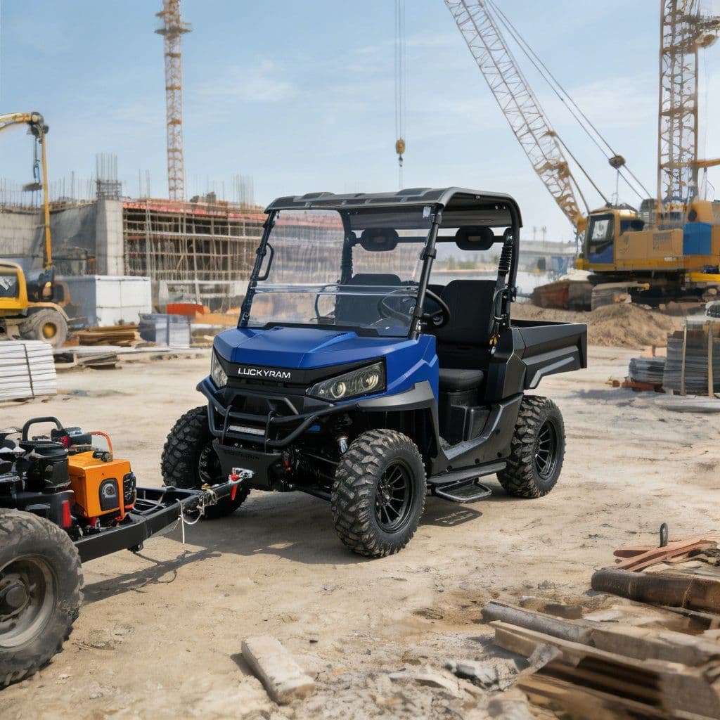 UTV electric 4WD pentru vânătoare 73.6V 150Ah EPS Servodirecție